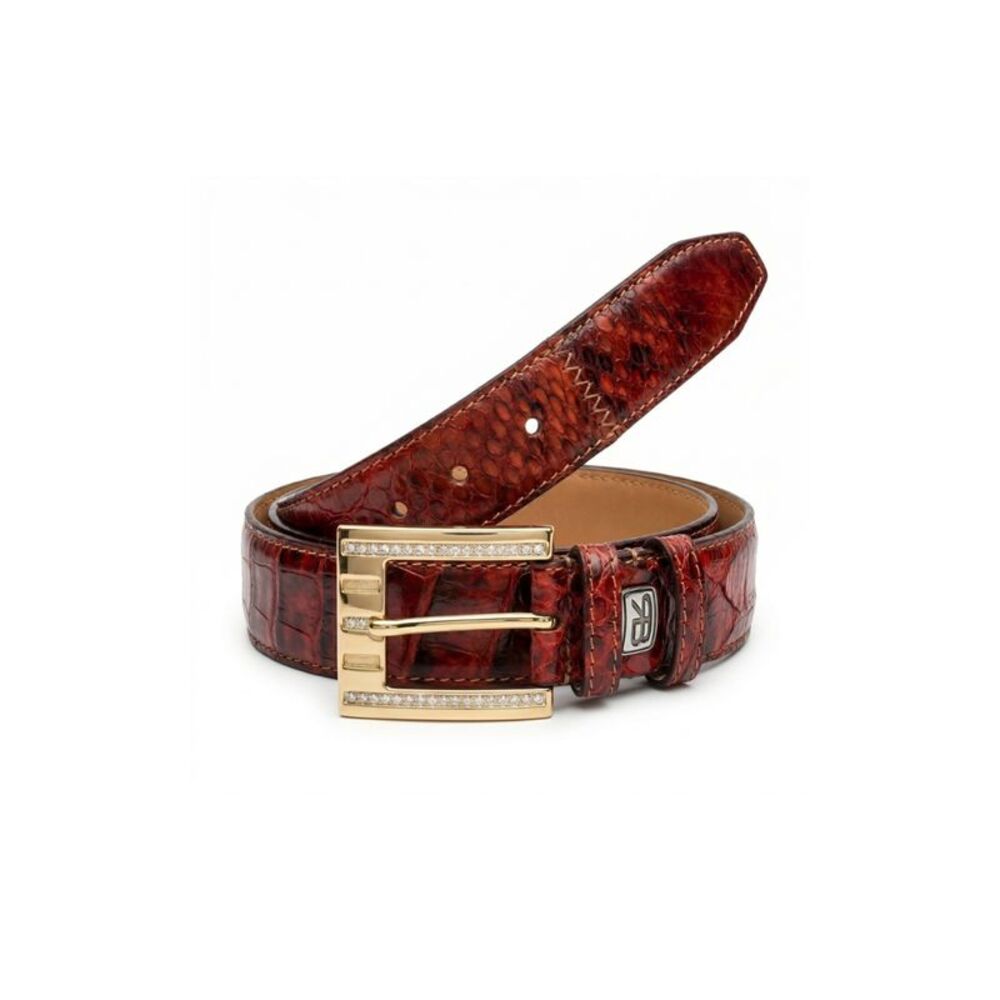 Renato Balestra Red Serpente Belt Adjustable Womens Belt